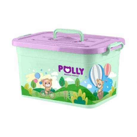 Контейнер для детских вещей 15л Polly 81120 (8/1) 355*235*190 .