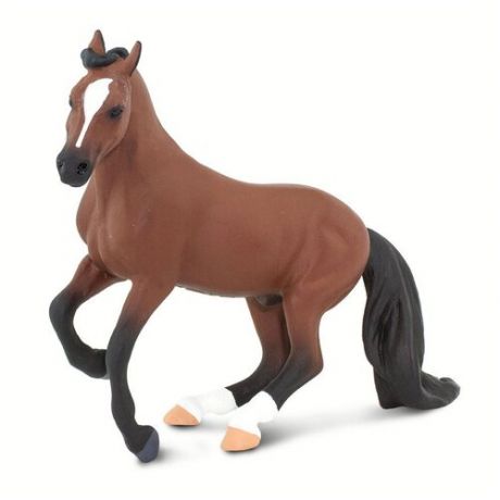 Фигурка Safari Ltd Winner's Circle Horses Чистокровная верховая лошадь 100092, 12.5 см коричневый