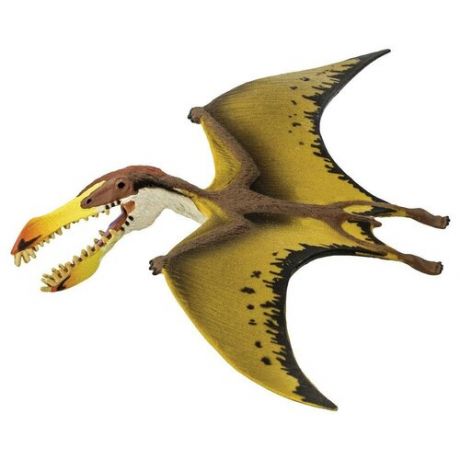 Фигурка Safari Ltd Птерозавр 299729, 18 см желтый/коричневый