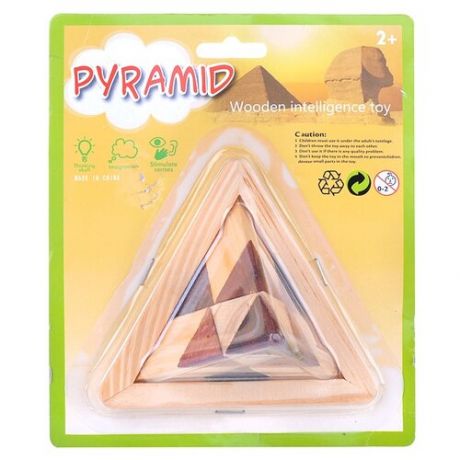 Логическая игра Щепочка 219-11003Y "Пирамидка" на листе