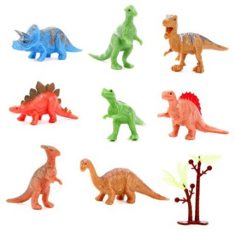Набор фигурок Наша Игрушка Динозавры, 8 шт (200069623)
