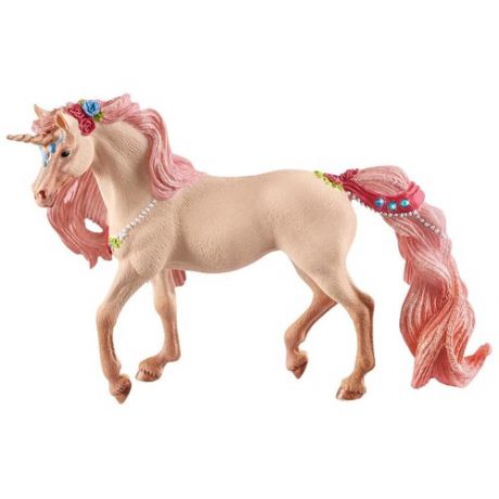 Фигурка Schleich волшебная кобыла-единорог 70573, 15 см розовый