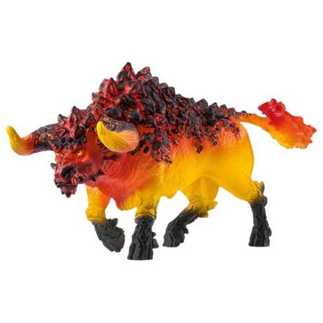 Фигурка Schleich Огненный бык 42493, 18 см красный/желтый