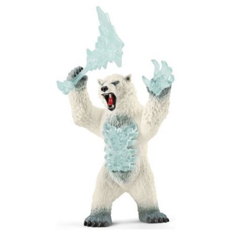 Фигурка Schleich Снежный медведь с оружием 42510, 18 см