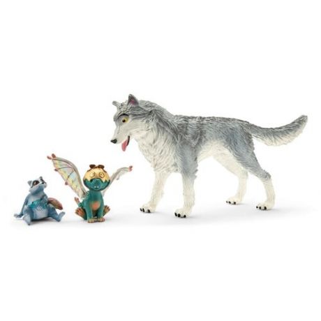 Фигурки Schleich Лайкос, Нугур и Пиу 70710