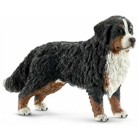 Бернский зенненхунд, самка 8 см фигурка игрушка собаки