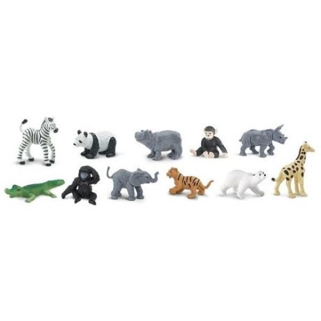 Набор Safari Детеныши диких животных - 11 штук