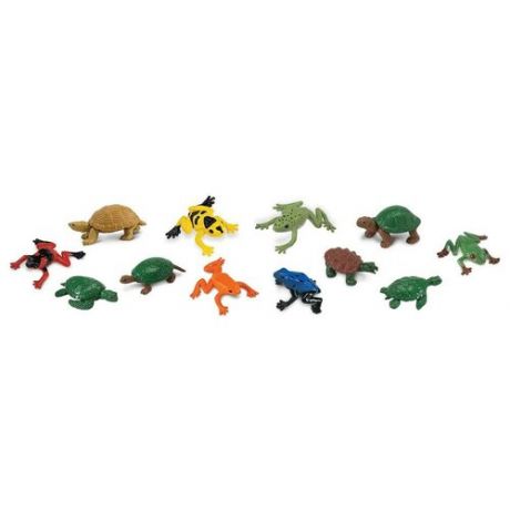 Набор Safari Лягушки и черепахи - 12 штук