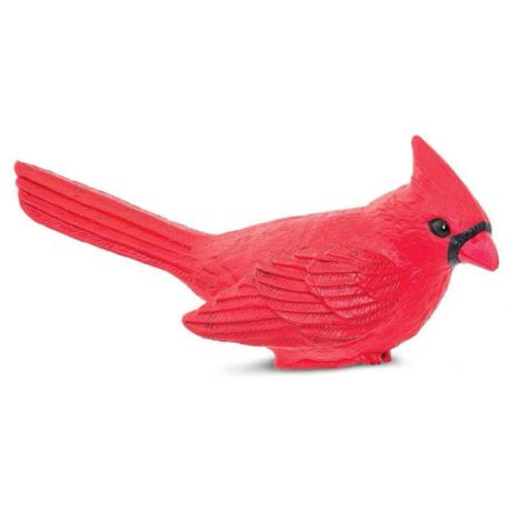 Фигурка Safari Ltd Incredible Creatures Красный кардинал 100215, 4.8 см