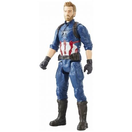 Фигурка Hasbro Avengers Titan Hero Капитан Америка E1421, 30 см