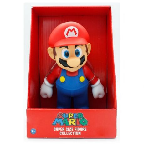 Фигурка Super Mario Super Size - Mario / Марио (23см)