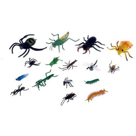 Набор насекомых «Жучки», 16 фигурок