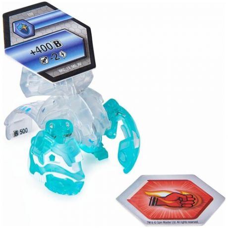 Bakugan Набор игровой TrollWhite с ультра усилением и карточки, 6055887/20124270