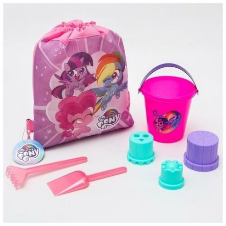 Hasbro Песочный набор My Little Pony "Озорные пони", в рюкзаке