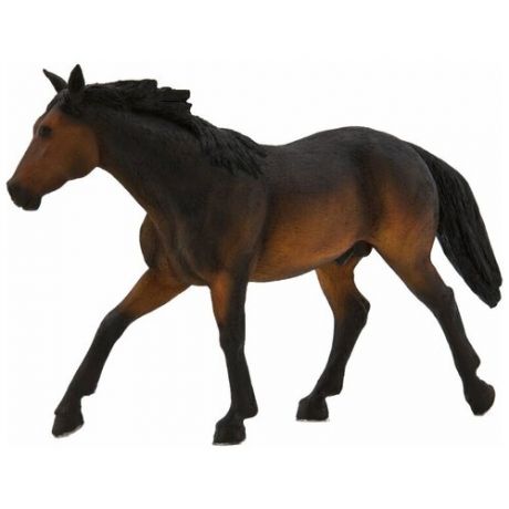 Фигурка Mojo Farmland Ковбойская рыжая лошадь 387151, 10 см