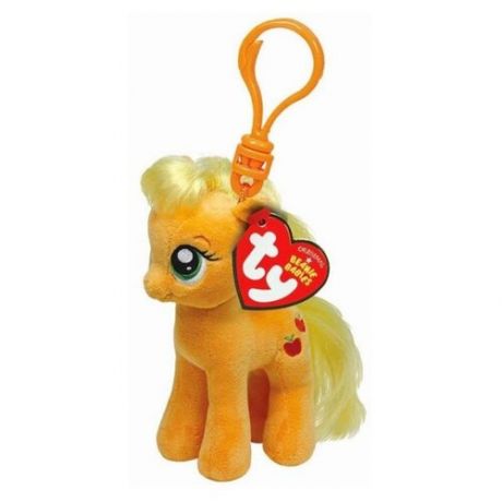 Мягкая игрушка TY My Little Pony Брелок Пони Apple Jack 15,24 см