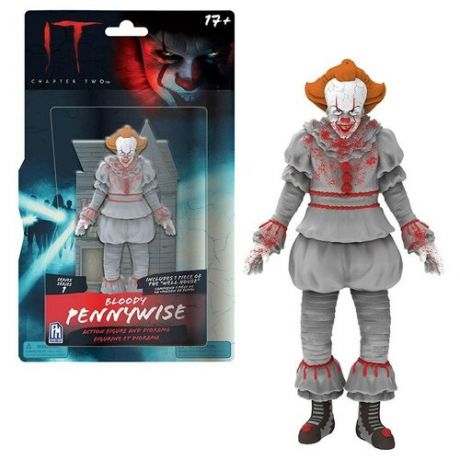 Подвижная фигурка Phatmojo Пеннивайз в крови Оно (IT Chapter Two Bloody Pennywise)