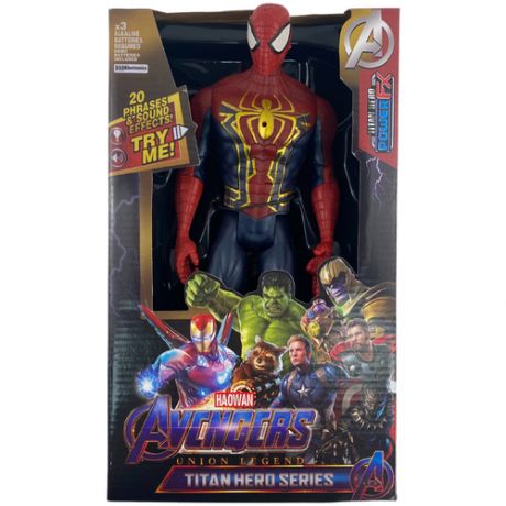 Игрушка фигурка Человек-паук (Spider-Man), 30 см, в подарочной упаковке