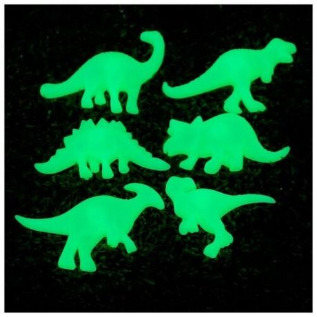Набор светящегося декора "Динозавры