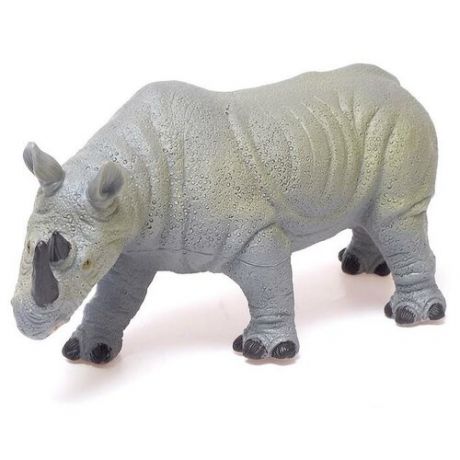 Зоомир Фигурка животного «Белый носорог», длина 28 см