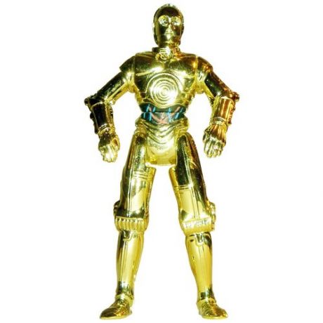 Фигурка Kenner SW The Power of the Force: C-3PO with Realistic Metalized Body