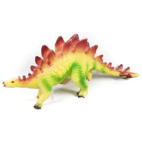 Игрушки для детей, фигрука игрушка Динозавр, Стегозавр, со звуковым эффектом, животные, размер - 32 х 6 х 13 см.