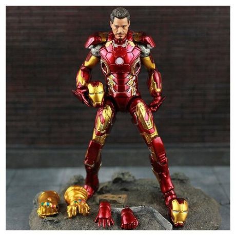 Фигурка Железного человека Iron Man Mark XLIII 18 см KAT008