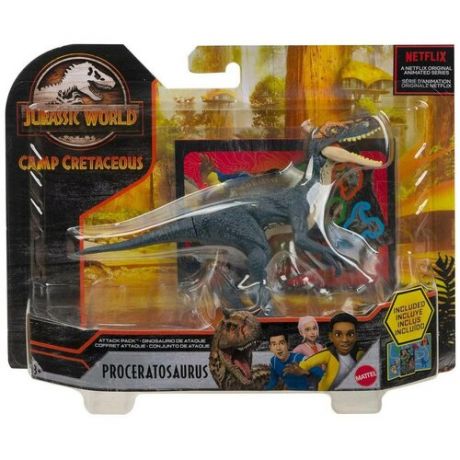 Jurassic World Фигурка динозавра Атакующая стая Процератозавр FPF11/HBX30