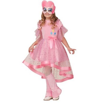 Карнавальный костюм "Пинки Пай", платье, маска, гетры, р. 28, рост 110 см