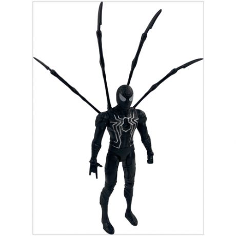 Игрушка Человек-паук черный, 17,5 см