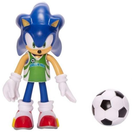 Игровые наборы и фигурки: Фигурка Соник с мячом - Sonic The Hedgehog, Jakks Pacific