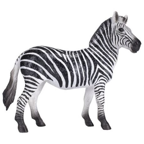 Фигурка Mojo Animal Planet зебра кобыла XL 387393, 9.5 см