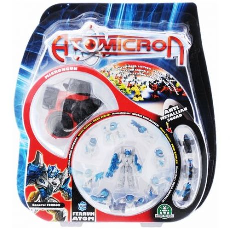 Atomicron Игровой набор Ferrum Atom General Ferrox 12 шт цвет пушки черный