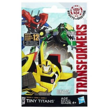 Мини-фигурки Transformers Tiny Titans Series 4