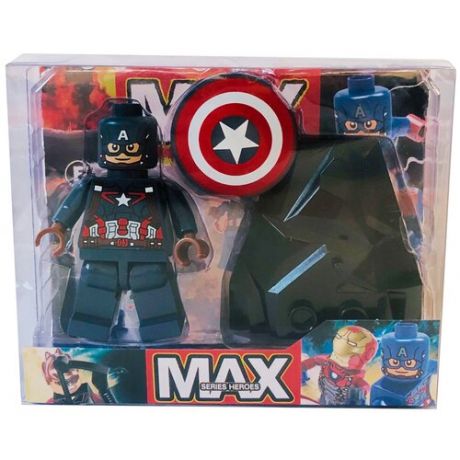 Фигурка супергероя "Капитан Америка" с оружием, игрушка серии Марвел