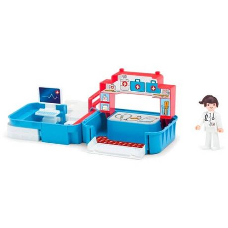 Игровой набор Efko Больница с фигуркой медсестры в чемоданчике 32214EF-CH