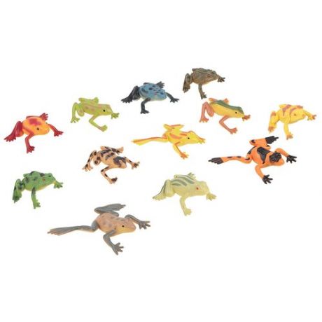 Фигурки TONG DE Удивительный мир животных Лягушки T489-D4695