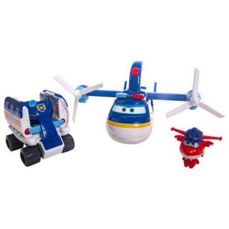 Игровой набор SUPER WINGS EU740834 2в1 Полицейский патруль