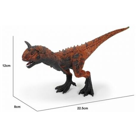 Динозавр Карнотавр 22,5*12*8 см ПВХ, 99888-11F