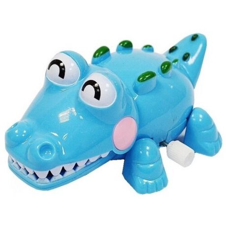 Заводная игрушка, крокодильчик, двигает лапками и хвостом