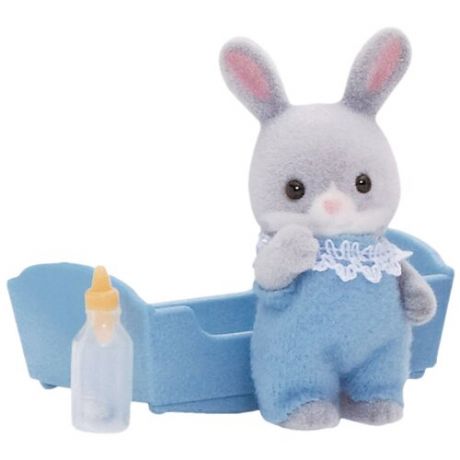 Sylvanian Families Набор Малыш Серый Кролик, 5064