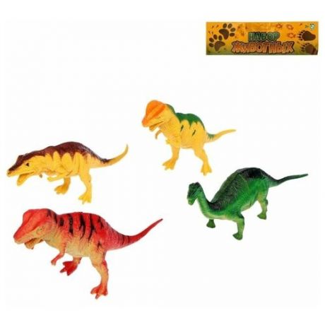 Набор динозавров «Мир чудес», 4 фигурки