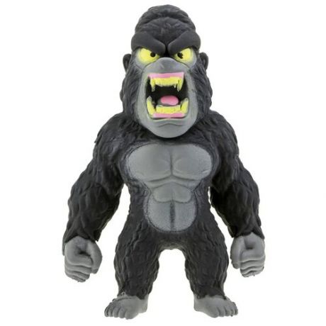 1TOY Антистрессовая игрушка Monster Flex 4-я серия "горилла", Монстр Флекс , фигурка тянущаяся 15см