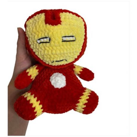 Супергерой Marvel Железный человек, вязаная игрушка ручной работы