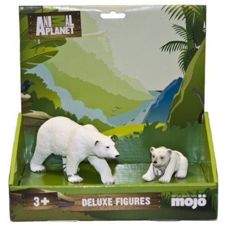 Фигурки Mojo Белый медведь и медвежонок 387183021P