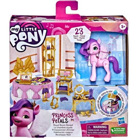 Игровой набор My Little Pony Королевская спальня Принцессы Петалс с сюрпризом F3883