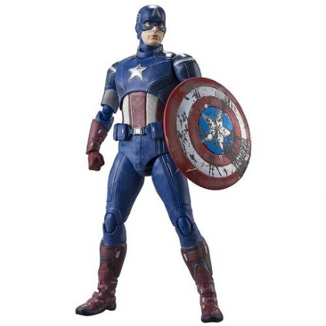 Остальные Фигурка Bandai Tamashii Nations S. H. Figuarts: Капитан Америка (Captain America Avengers Assemble Edition) Мстители (Avengers) (612847) 15 см