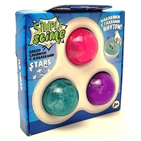 Игрушка ТМ "Slime Simple" арт. S130-70 "Slime Star" 175 г