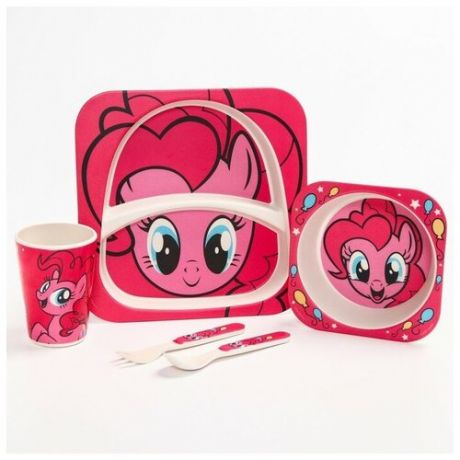 Hasbro Набор бамбуковой посуды "Пинки Пай", My Little Pony
