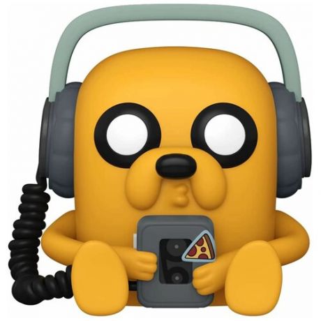 Фигурка Funko POP! Время Приключений - Джейк в наушниках (Adventure Time - Jake The Dog №1074)